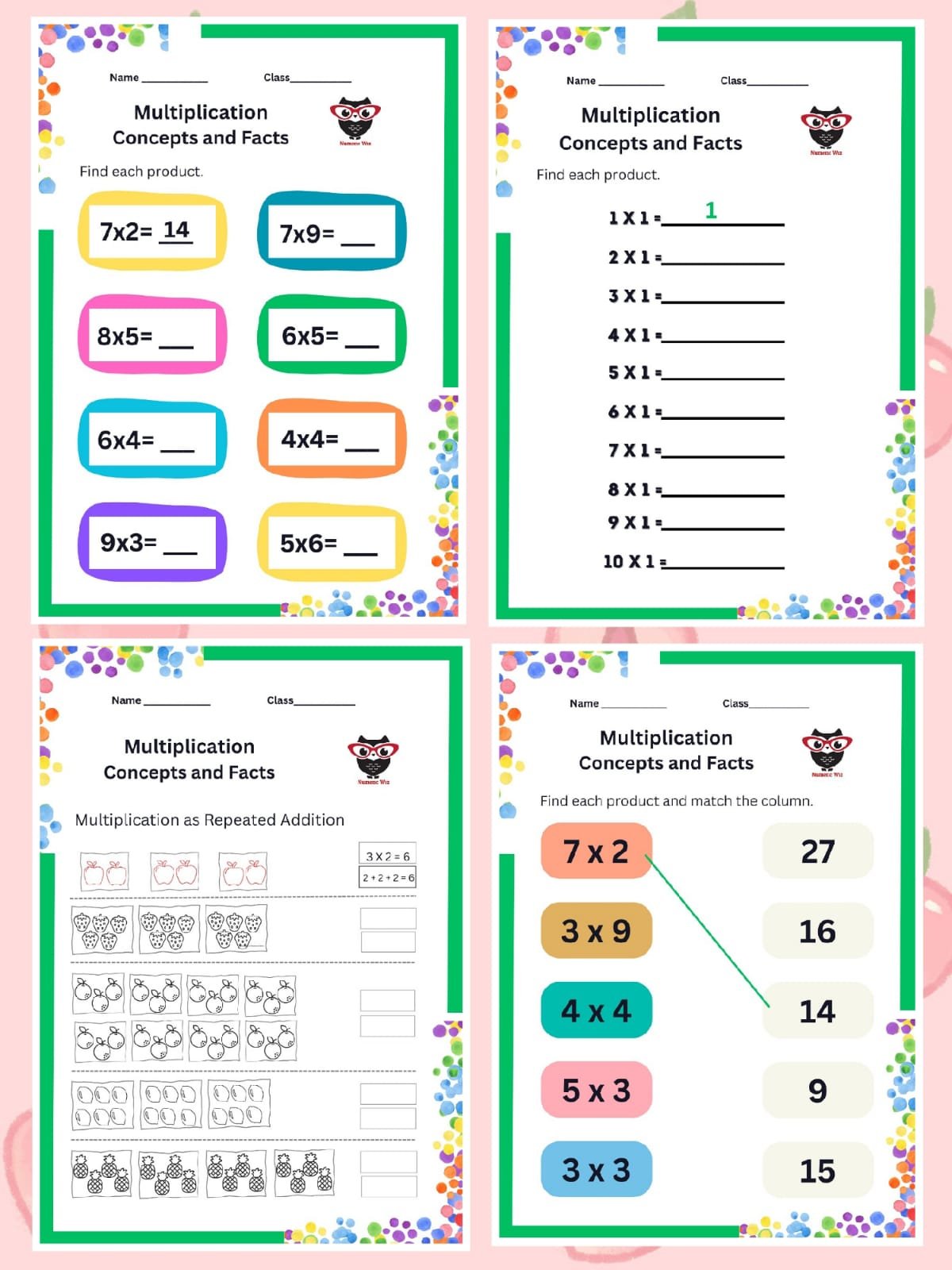 multiplication 1