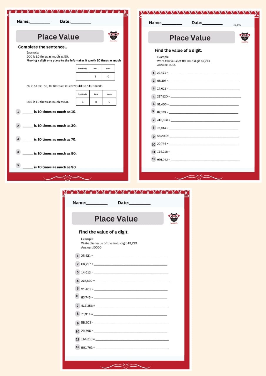 place value digit