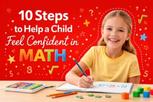 10 Steps to Help a Child Feel Confident in Math