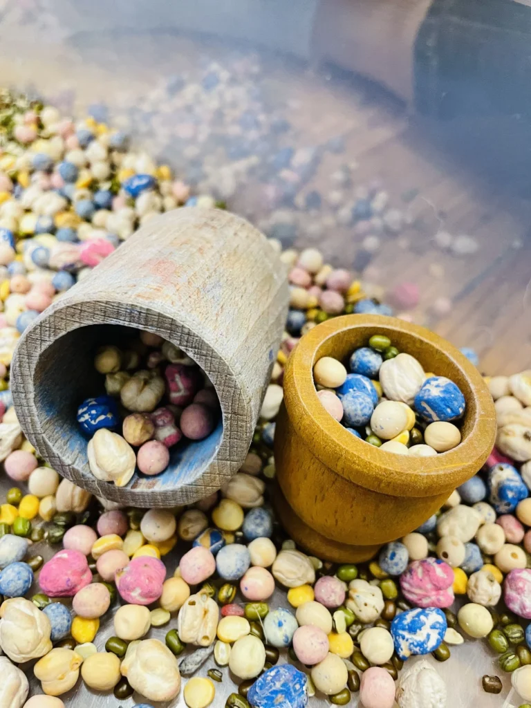 Bean Scooping and Pouring