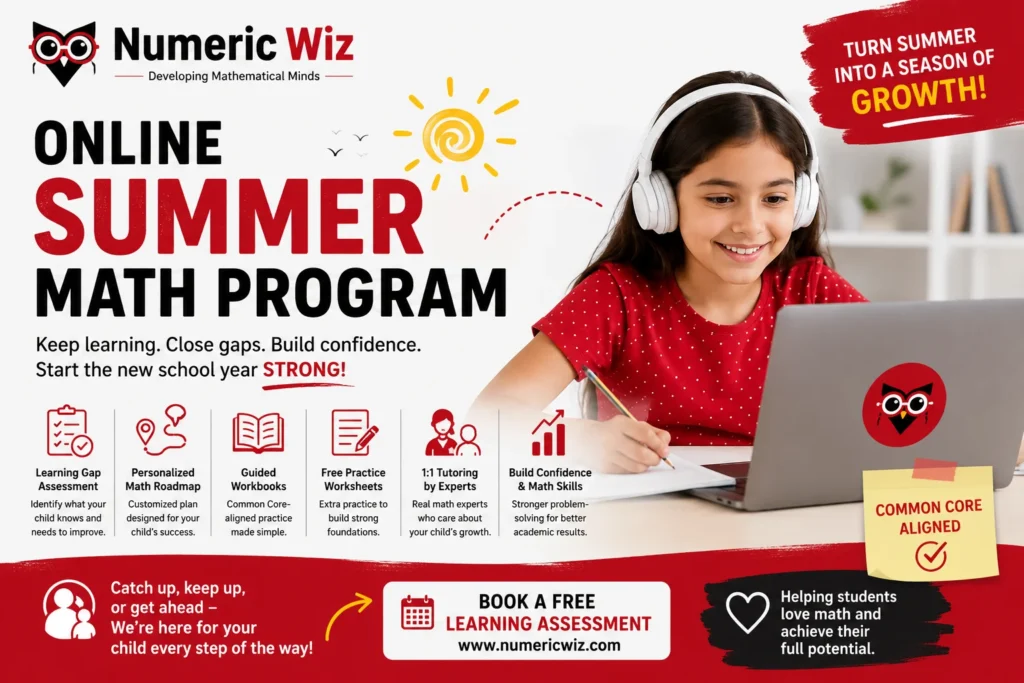Online Summer Math Program