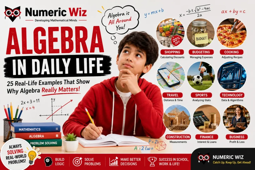 Algebra in daily life