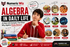Algebra in daily life