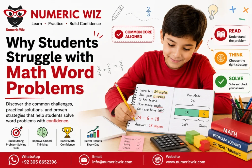 Why Students Struggle with Math Word Problems (And How to Help)