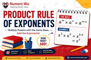 Product Rule of Exponents