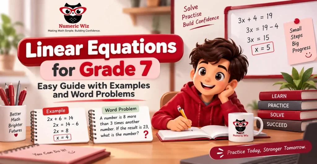 Linear Equations for Grade 7